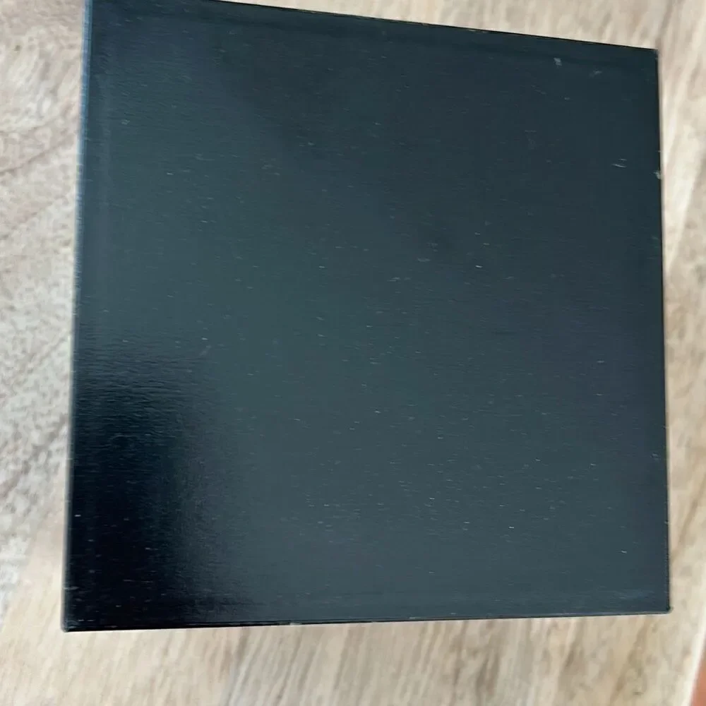 Tiffany & co black leatherette watch box And blue box with instructions